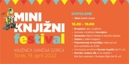 Letak Mini knjizni festival 1 stran